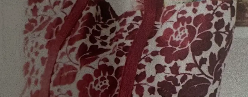 Market Bag with Zipper