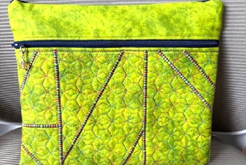 2 Zippers, 2 Pockets Bag