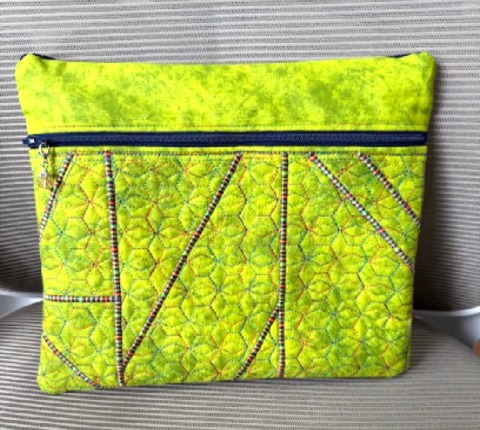2 Zippers, 2 Pockets Bag
